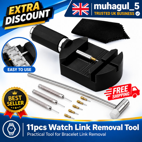 Watch link remover tool kit - watch,