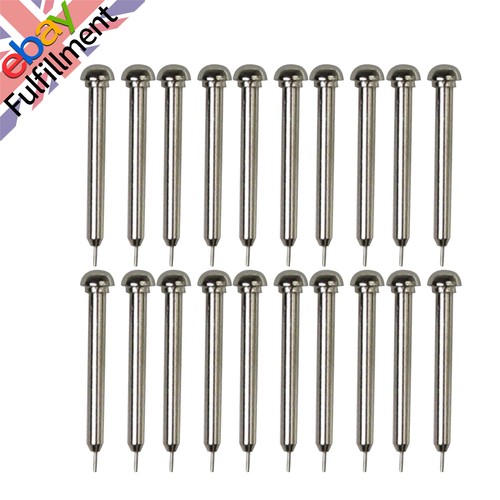 20pcs 8mm metal tip watch - metal,