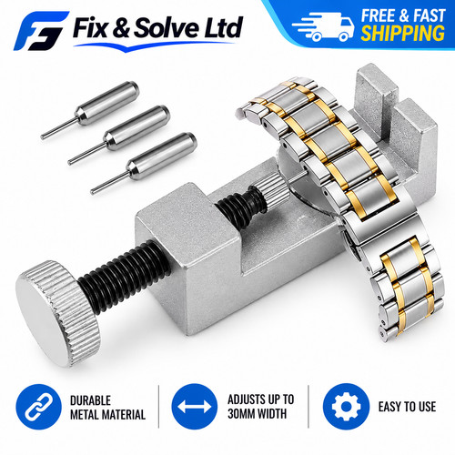 Metal adjustable watch band - metal,