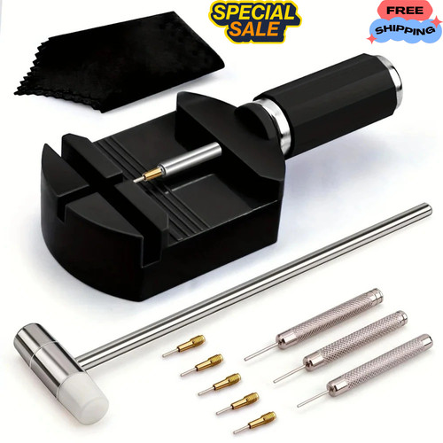 Watch link remover tool kit - link,