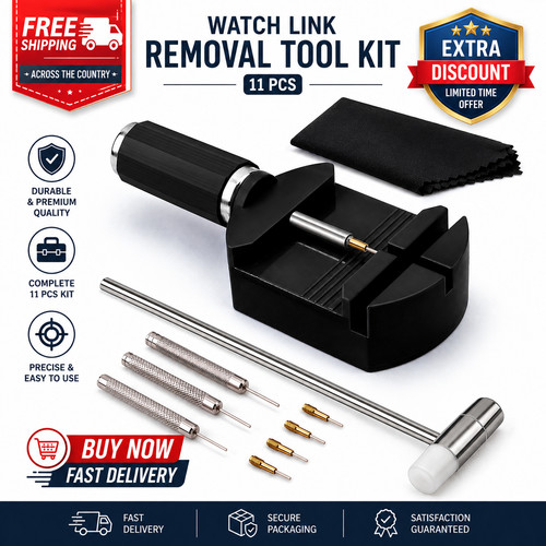 Watch link remover - link, kit